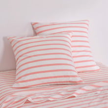 Beau Yarn-Dyed Washed Cotton European Pillowcases (Set of 2)